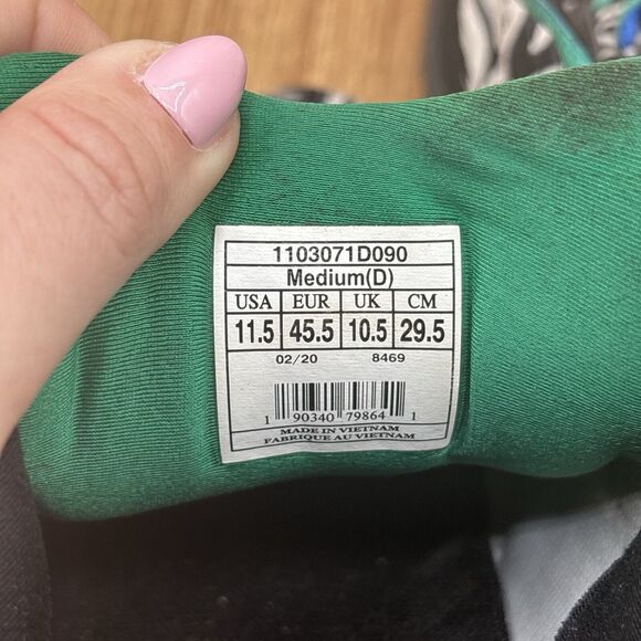 Brooks Adrenaline GTS 20 Run Happy Black Running Shoes 1103071D090 Men Sz 11.5 D - Picture 8 of 9